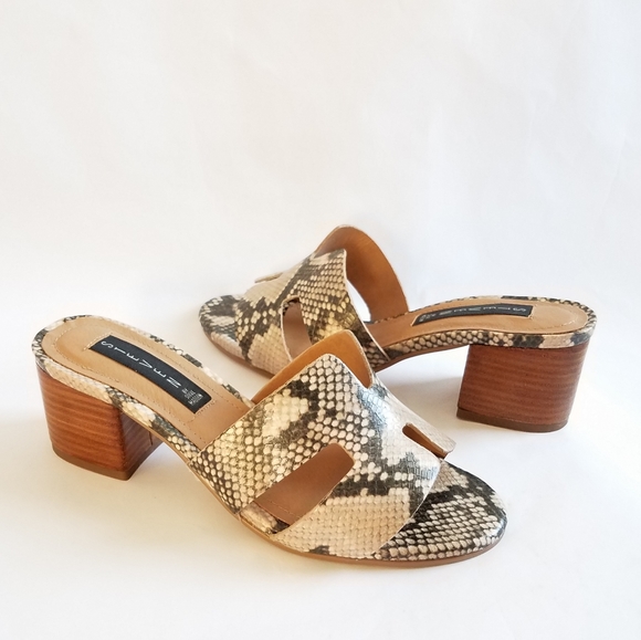 Steven By Steve Madden Shoes - Steven Steve Madden Leather Shoes Slides Fiuji 8